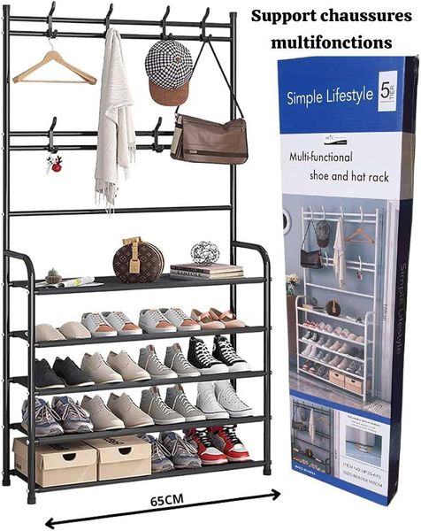 Étagère à Chaussures et Vêtements et Sacs